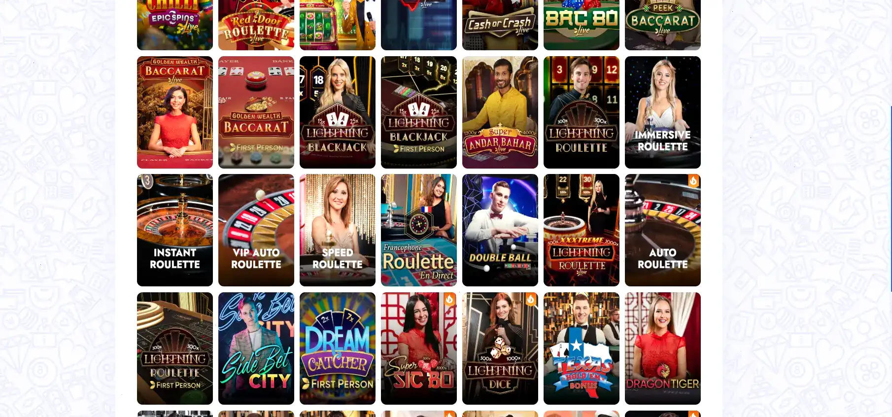 Мобильная версия Килограмм казино на экране смартфона